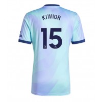 Camiseta Arsenal Jakub Kiwior #15 Tercera Equipación 2024-25 manga corta